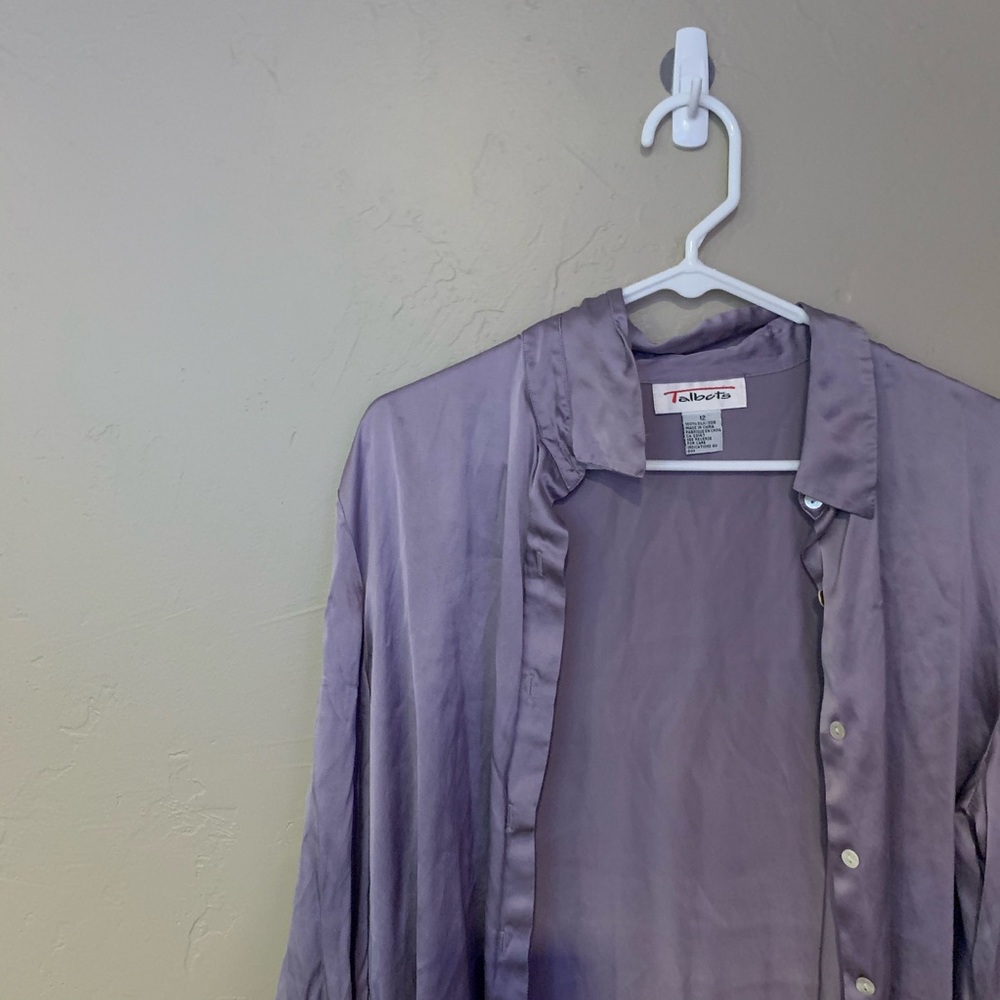 Silk vintage pajama long sleeve